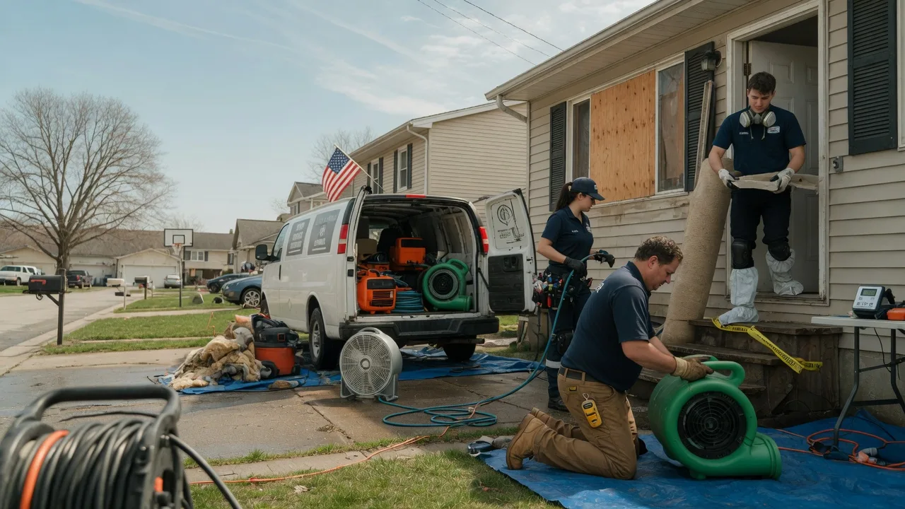Water Damage Restoration in Cartwright, ND near me